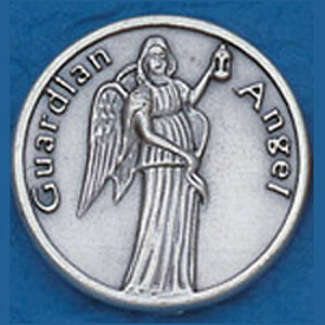 Guardian Angel, Token Prayer Coin, Medal Charm